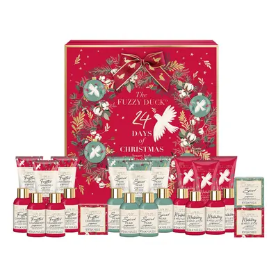 The Fuzzy Duck Winter Wonderland Luxury Advent Calendar Gift Set - Vegan Friendly (Pack of 1)