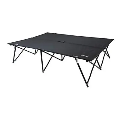 Andes Double Camp Bed, Folding Aluminium Frame, Lightweight & Portable with Carry Bag for Campin