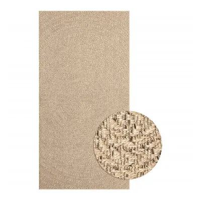 (80 x cm, round) vidaXL Rug Floor Carpet for Indoor and Outdoor Door Mat Kitchen Rug Jute Look