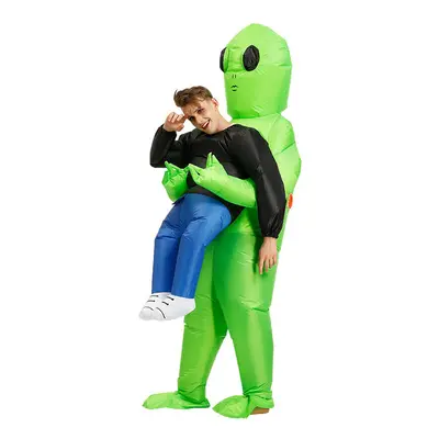 (Adult Green ET) Inflatable ET Costume