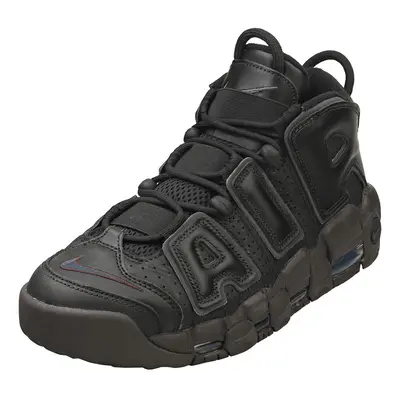 (4) Nike Air More Uptempo Womens Fashion Trainers in Black