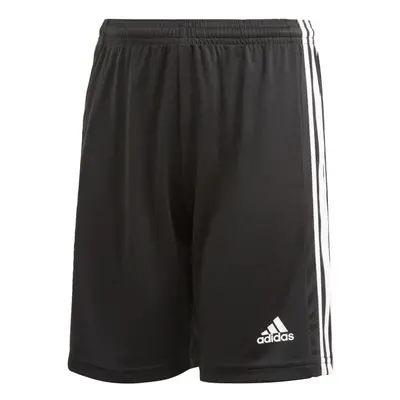 adidas boys Squad Shorts Black/White Large