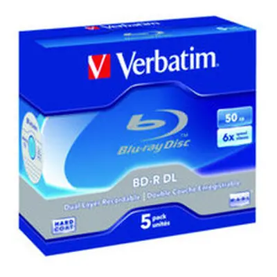 Verbatim BD-R DL 50GB x Pack Jewel Case BD-R 50GB 5pc(s)