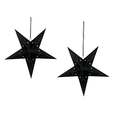 Set of Hanging Decorations MOTTI Black