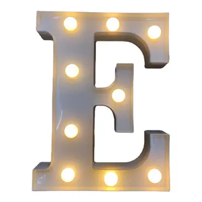 (E) LED English Letter And Symbol Pattern Night Light Home Room Proposal Decor Creative Modeling