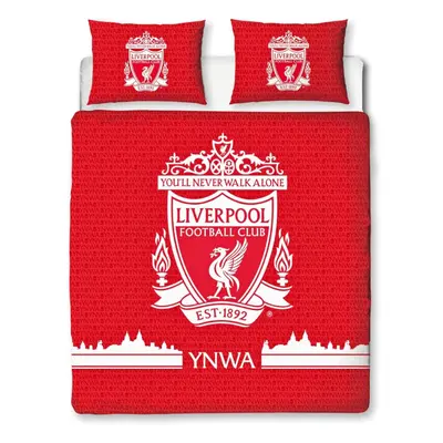 (Double) Liverpool FC Tone Duvet Cover and Pillowcase Set