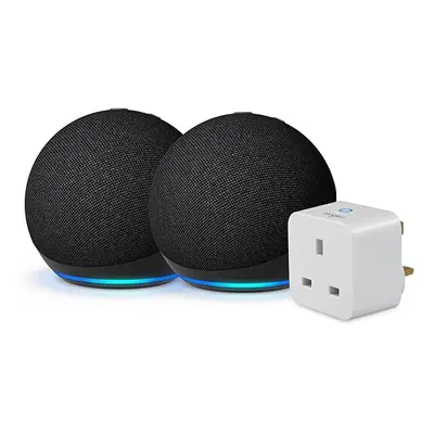 Echo Dot 5th generation Charcoal 2-pack + Sengled Smart Plug