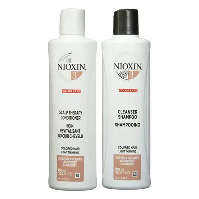 System Cleanser & Scalp Therapy Conditioner Treated Hair Set Duo oz