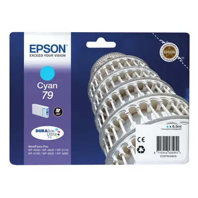 79 Leaning of Pisa Cyan Genuine, Ink Cartridge DuraBrite Ultra