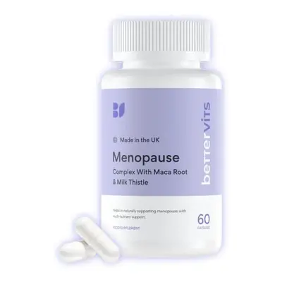 BetterVits Menopause Complex | 13-IN-1 | Support | Hot Flashes | Night Sweats | Mood Swings & Mo