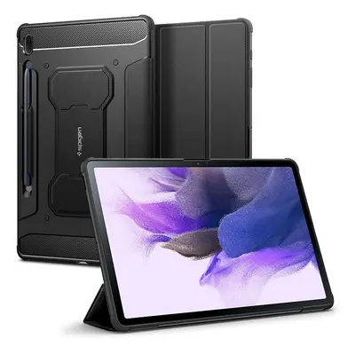 Spigen Rugged Armor Pro Designed for galaxy Tab S7 FE 2021 case wi