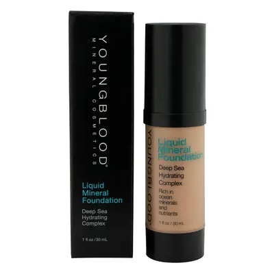 Youngblood Mineral Cosmetics Liquid Mineral Foundation, Golden Sun (Old Version) | Full Coverage