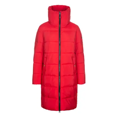 (6, Red) Trespass Womens Padded Jacket Deep Collar Faith