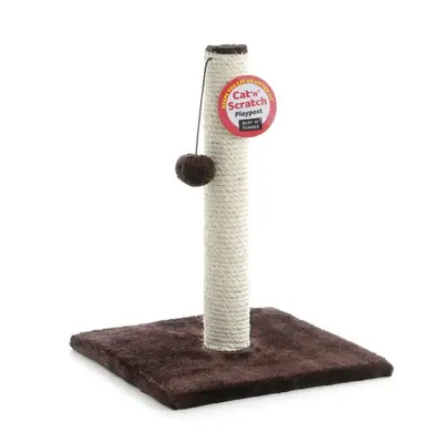 Cat 'n' Scratch Playpost & Ball (29x29)