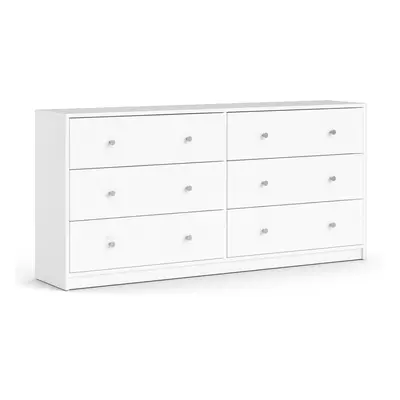 (White) May Chest of Drawers (3+3)