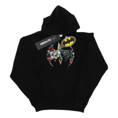 DC Comics Womens/Ladies Batman Comic Book Logo Hoodie