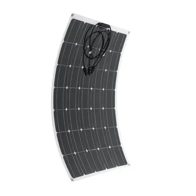 21V 120W Flexible Solar Panel Mono Caravan Boat Camping Home Battery Charge