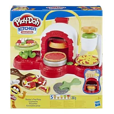 Play-Doh Stamp 'n Top Pizza Oven Toy with Play-Doh Colours