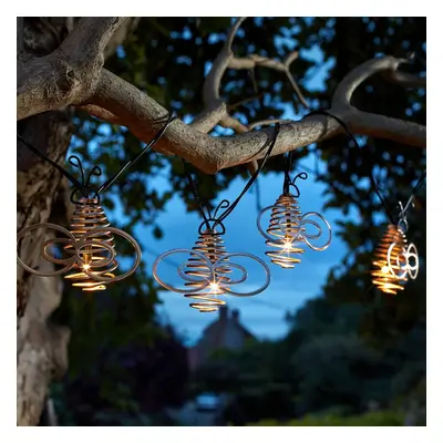 1.8m Solar Power Outdoor Novelty LED Bee Fairy String Lights | Garden Decoration