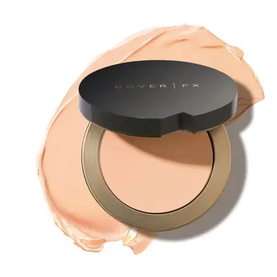 COVER FX Total Cover Cream Foundation - Shade F2 - Buildable Coverage - Natural Finish - Oil-Fre