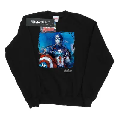 Marvel Womens/Ladies Captain America Art Sweatshirt