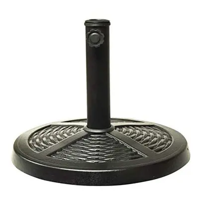 Heavy Duty 10kg Black Garden Parasol Base