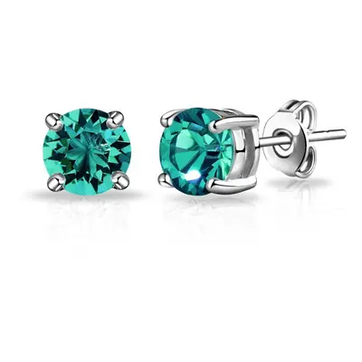 May (Emerald) Birthstone Earrings Created with Swarovski Crystals