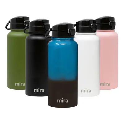 MIRA oz Stainless Steel Water Bottle Hydro Vacuum Insulated Metal Thermo Flask Keeps Cold for Ho