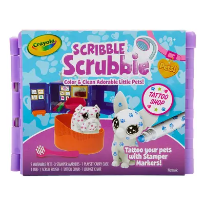 crayola Scribble Scrubbie Pets Tattoo Shop Toys for girls & Boys gift for Kids Age