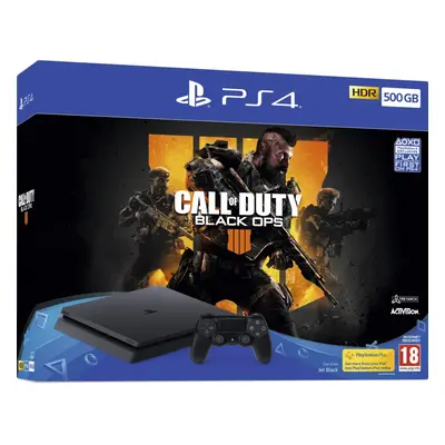 PS4 Console 500GB + Call of Duty Black Ops