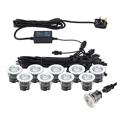 IKONPRO CCT 6500K/BLUE 35MM KIT IP67 0.75W CCT