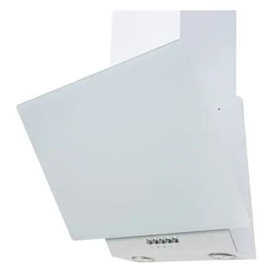 SIA EAG61WH 60cm White Angled Chimney Cooker Hood Kitchen Extractor Fan