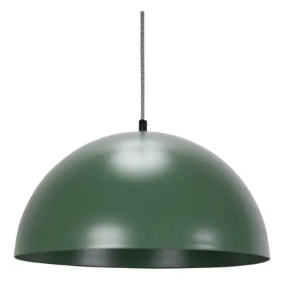 ValueLights Stassi Forest Green Mushroom Dome Pendant Ceiling Light