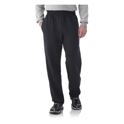 Fruit of the Loom Best Collection Men's Fleece Elastic Bottom Pant Bla