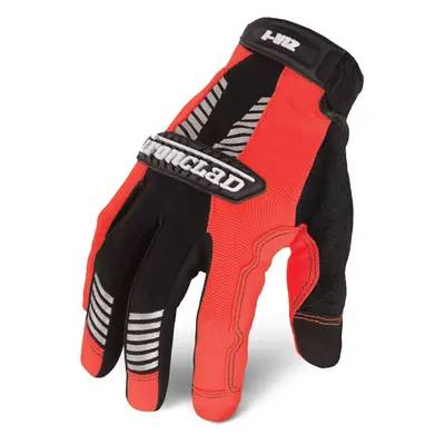 Ironclad IVO2-05-XL I-Viz Reflective Orange Glove, X-Large, 1-Pack