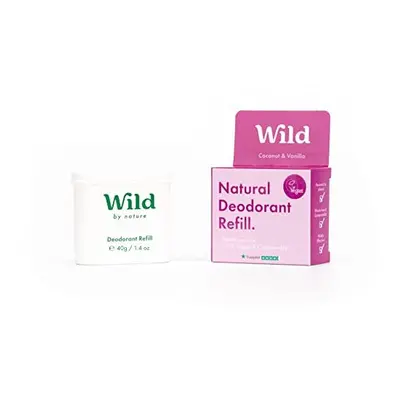 Wild - Natural Refillable Deodorant - Vegan & Eco-Friendly - Aluminium Free - Long Lasting Prote