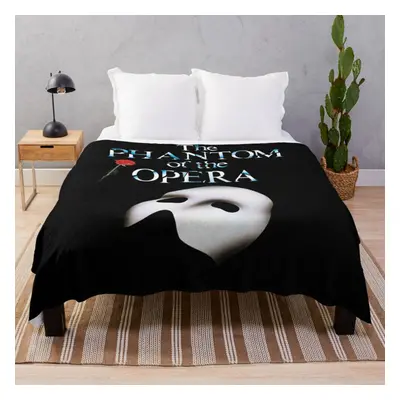 Fleece Throw Blanket the great phantom of opera show for Sofa Couch Kids x Inches