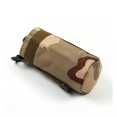 (Khaki) Outdoor Fishing Camping Hiking Bag Water Bottle Bag Kettle Pouch