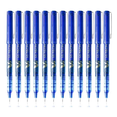 Pilot V7 Pen - Blue Body Blue Ink Pack of