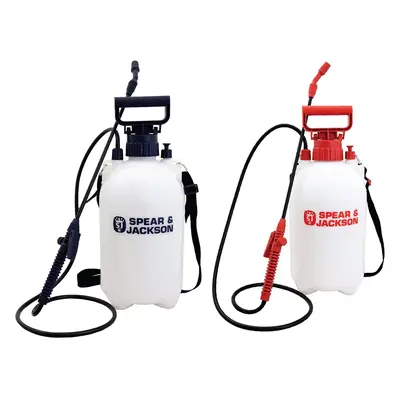 (Spear & Jackson 5LPAPSTWIN Litre (Twin Pack) Pressure Sprayers) Spear & Jackson | Pressure Spra