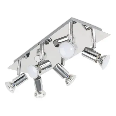 Consul Spotlight Way Silver Ceiling Bar Spotlight