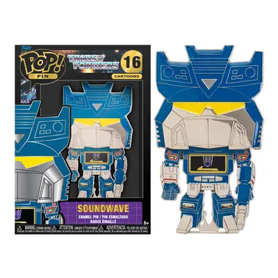 Funko Transformers Soundwave Large Enamel POP Pin - CM