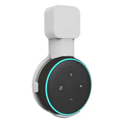 (White, forÂ Echo dot 3) Wall Mount Speaker Holder for Echo Dot and Home & Nest Mini Smart Home 