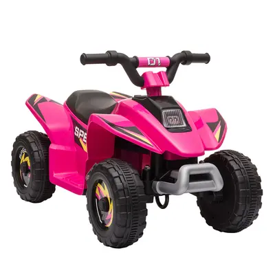 HOMCOM 6V Kids Electric Ride on Car for Months Toddlers Pink