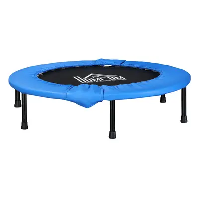 HOMCOM Dia. 96cm Fitness Trampoline Exercise, Max Load KG, Blue Black