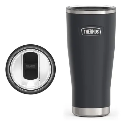 THERMOS ICON SERIES Stainless Steel Cold Tumbler with Slide Lock Ounce Granite