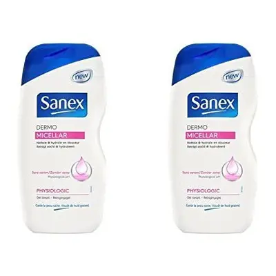 Sanex Dermo Physio Soap Shower Wash, ml - Pack of