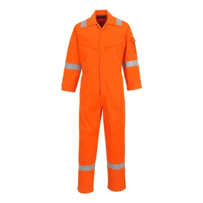 (46R, Orange) Portwest Unisex Adult Araflame Overalls