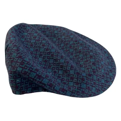 (Kids Large) Kangol Childrens Boy Kangol Escher Check Hat - Mulberry