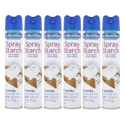 6 x Dr Beckmann Spray Startch, 400ml